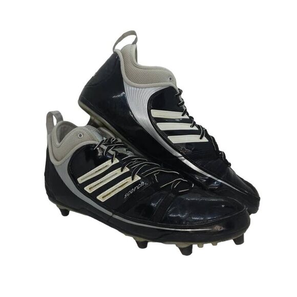 Adidas Scorch 9 Superfly Men's Pre-owned Black Football Cleats - sz. 13 1/2 - Picture 1 of 6